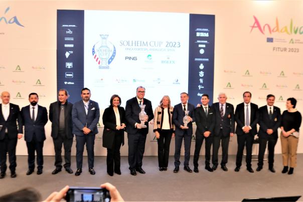 La Solheim Cup vuelve a brillar en el estreno de Andalucía de FITUR
