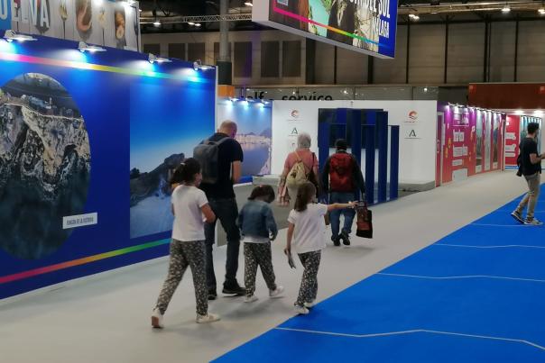 Un Gymkhana Familiar espera a los niños en el Pabellón de Andalucía de FITUR