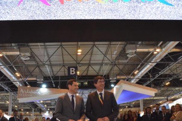 Inauguración oficial de la zona expositiva de Andalucía en FITUR 2019