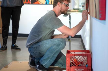 The Artist at Work