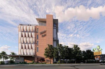 Caravan Court Rendering