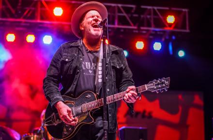 Jack Ingram on Levitt stage Oct. 2022