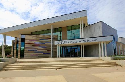 Center for Visual & Performing Arts Exterior of Entrance
