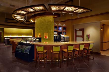 Gallery & Cafe inside Hyatt Place