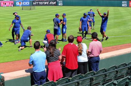 Pre-Game Experience Tour