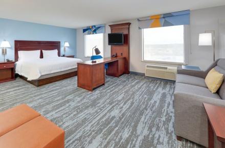 King Studio Suite w/Sofa Sleeper