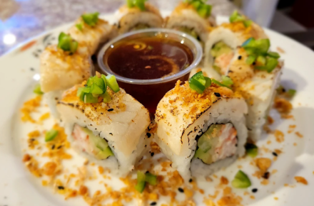 Tokyo Mizu sushi roll from Google