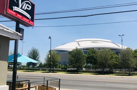 Front & Stadium View
