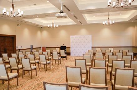 Texas Rangers Golf Club Classroom Setup 2