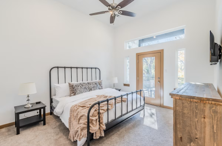 Emberglow Homes Vacation Rental Bedroom