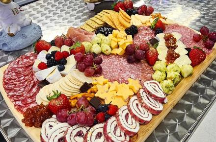 Space-Themed, Sparkly, Unique Charcuterie Boards and Catering