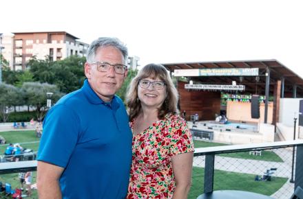 View from Levitt Center balcony
