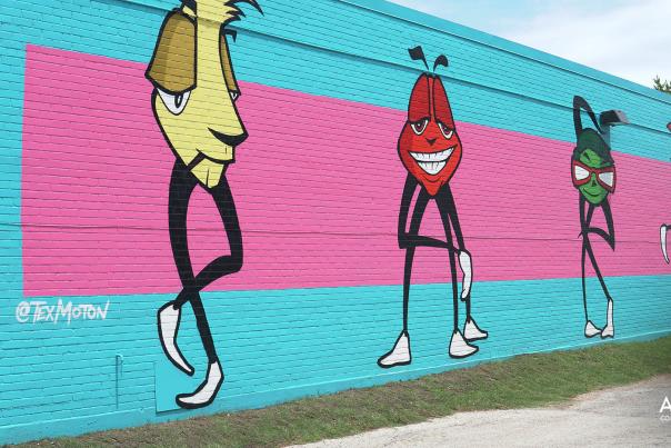 Zoom background Arlington Mural 2