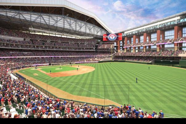 Globe life Field - Right Field View
