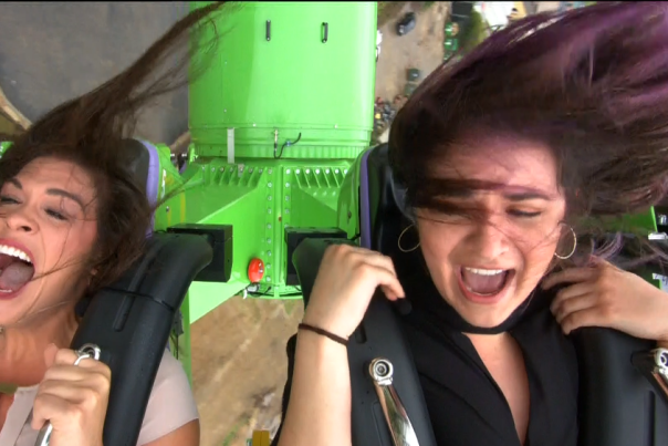 Six Flags thrill