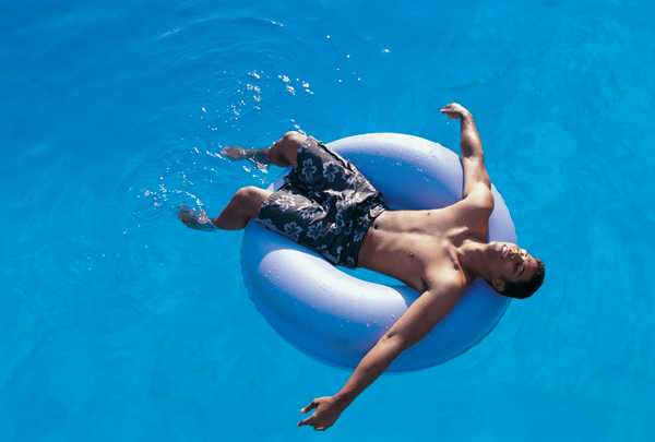 Hurricane Harbor lazy