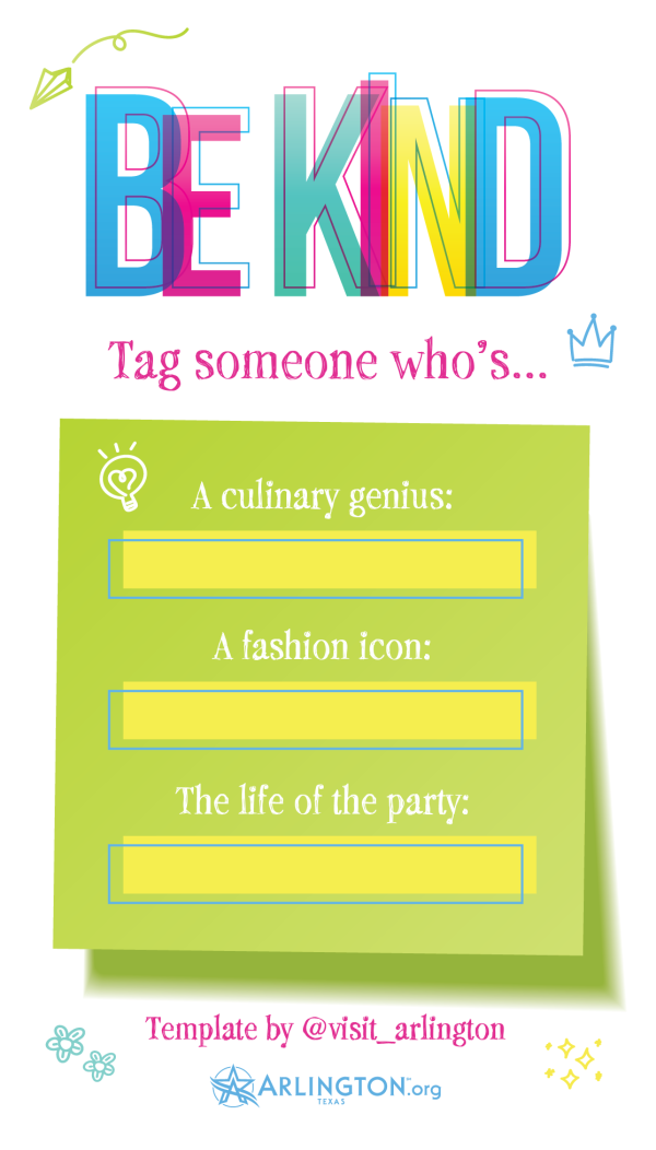 Be Kind Template 2