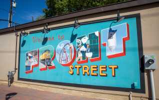 Front Street mural Downtown Arlington