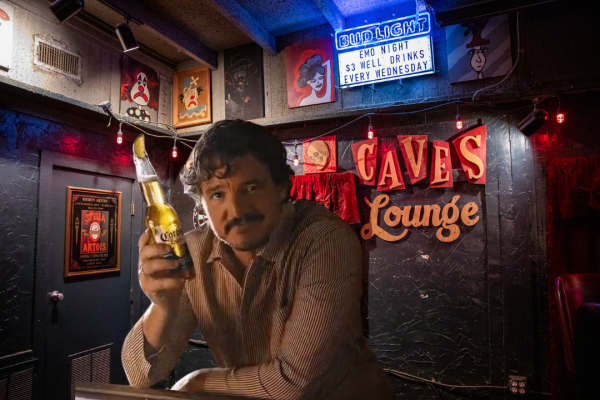 National Selfie Day Pedro Pascal Caves Lounge