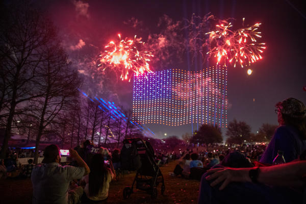 National Medal of Honor Museum fireworks