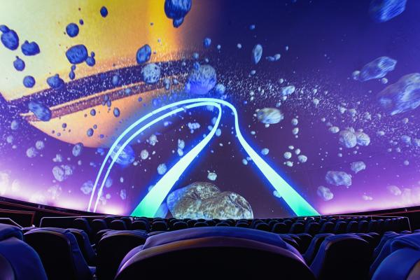 UTA Planetarium Roller Coaster