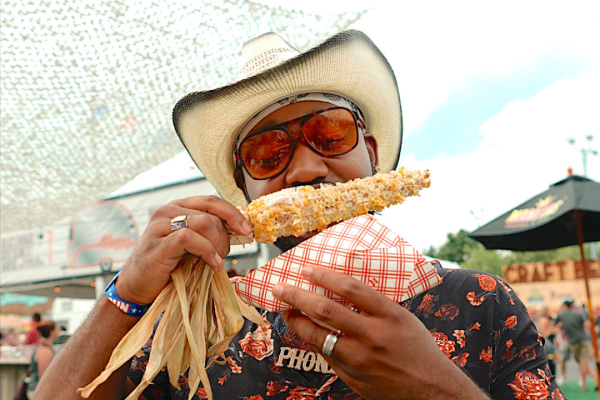 Lone Star Smokeout corn on the cob