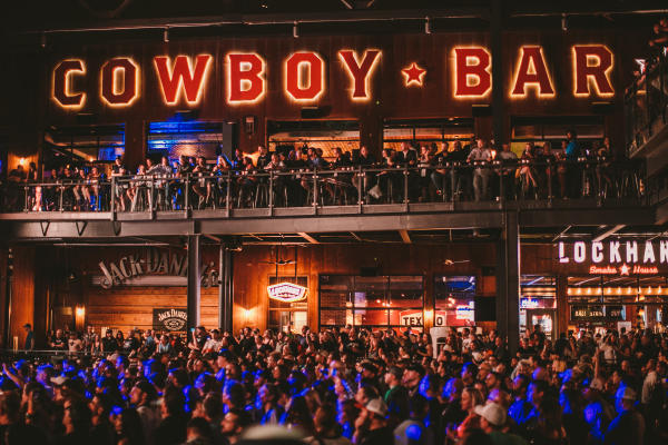 Exterior of PBR Texas at Texas Live!