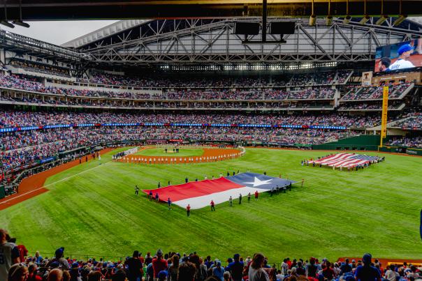 Globe Life Field - Opening Day