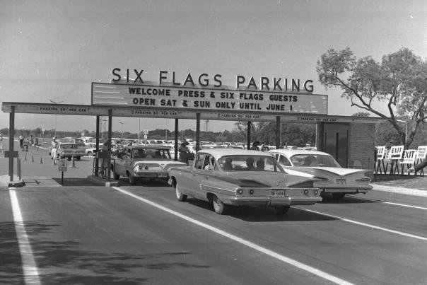 six flags vintage