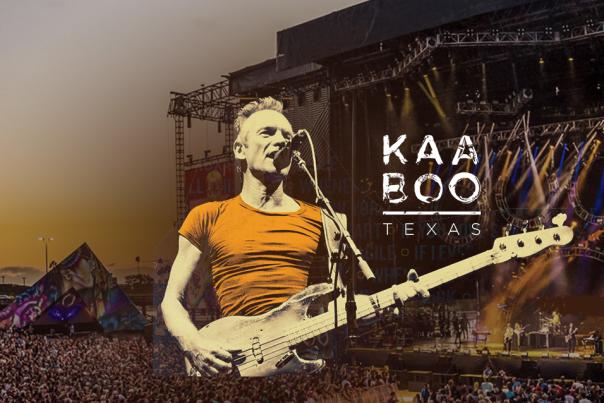 Sting at KAABOO Texas