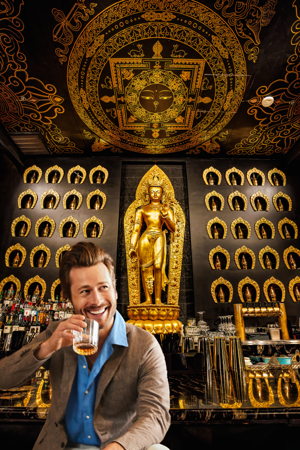 Glen Powell at Taipo: Behind The Door