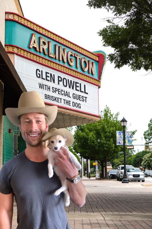 Glen Powell at Arlington Music Hall