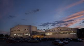 Delta Flight Museum Dusk