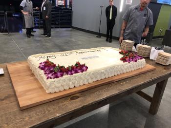 Natl Sports Forum Cake