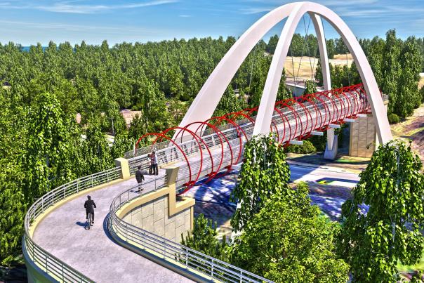 Gateway Ped Bridge