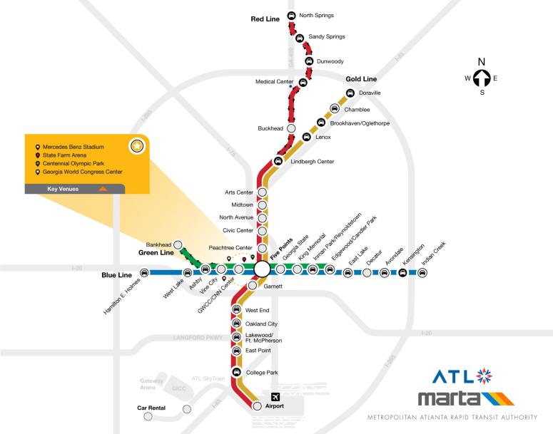 MARTA Map