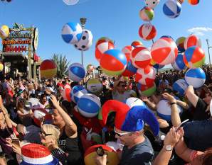 Memorial Day Beach Ball Drop