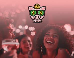 Piggy Bank Pop-Up Bar