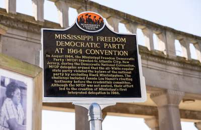 Mississippi Freedom Trail Marker