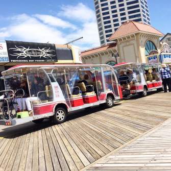 Boardwalk Tram Service