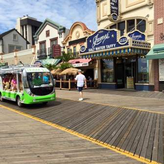 Boardwalk Tram Service