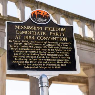 Mississippi Freedom Trail Marker