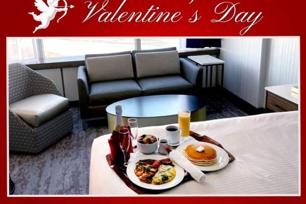 Valentine's Breakfast in Bed