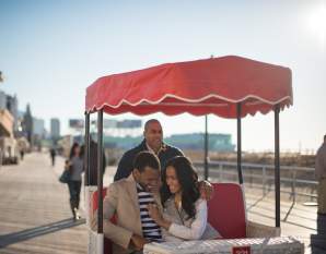 Boardwalk-Couple Rolling Chair