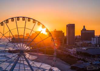 Ferris Wheel Skyline