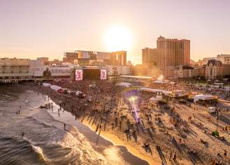 event on the beach