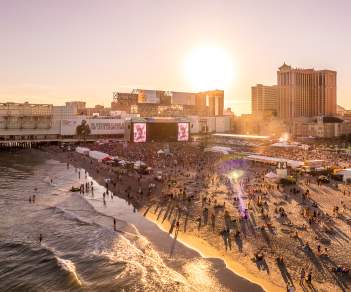 event on the beach