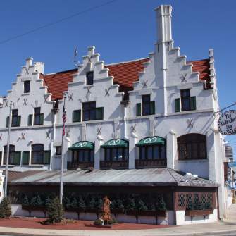 The Knife and Fork Inn in the Chelsea neighborhood of Atlantic City, NJ.