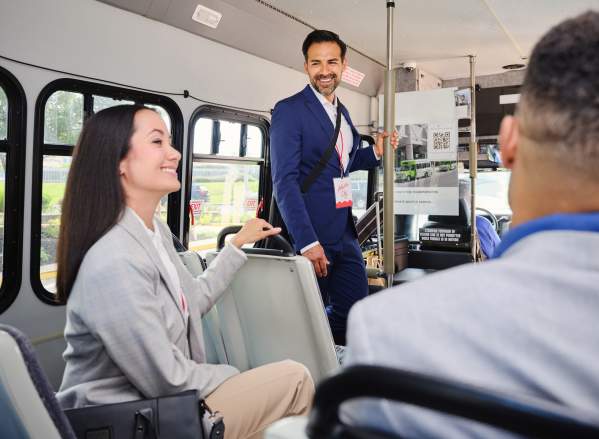 Atlantic City Jitney with talent