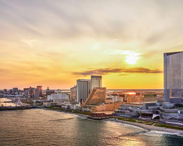 Atlantic City Skyline